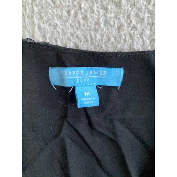 Draper James Mini Dress Small Floral Puff Sleeve Fit Flare Floral Pink Classic - Picture 7 of 15